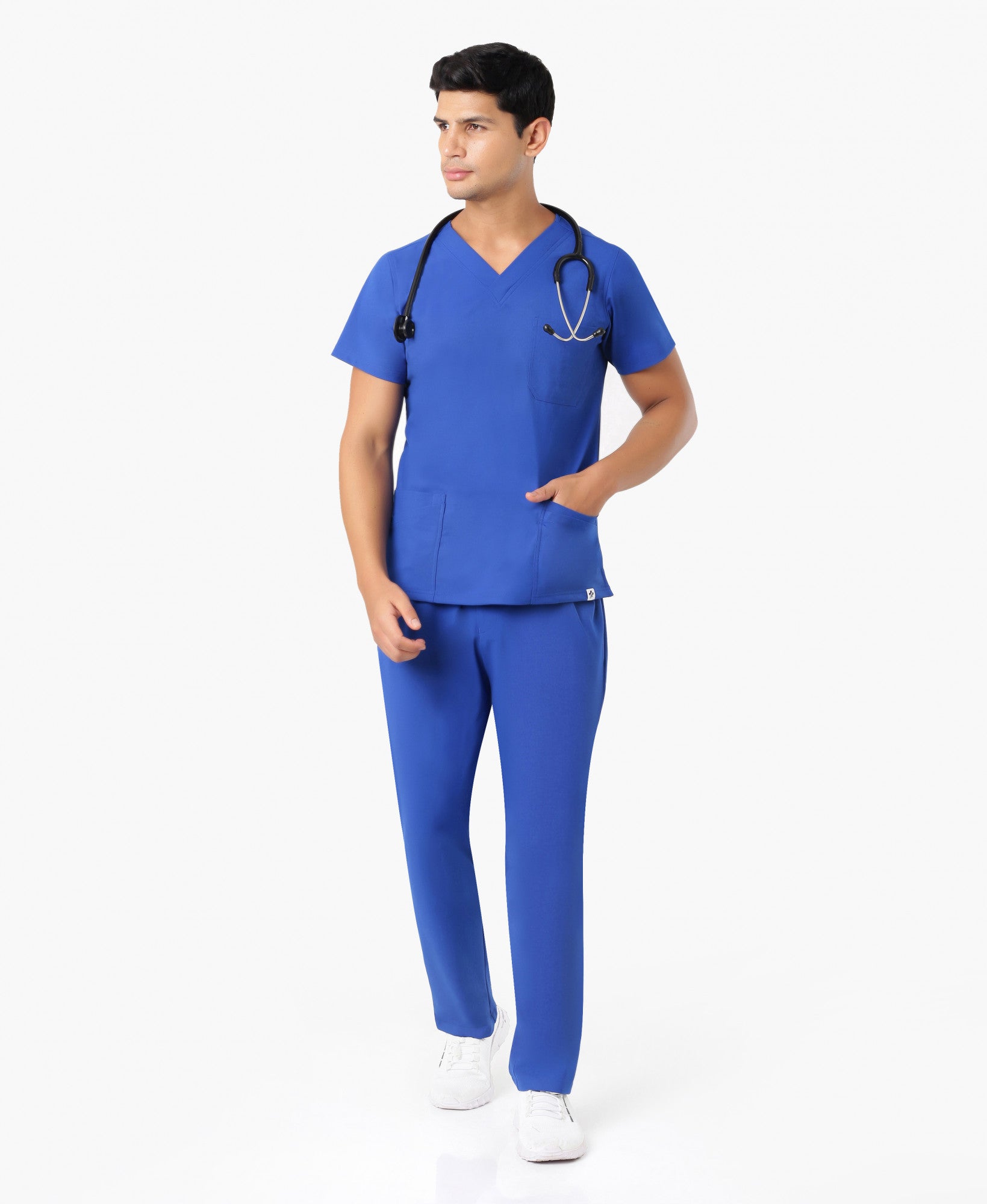 Simon Flex Scrub Pant - Royal Blue