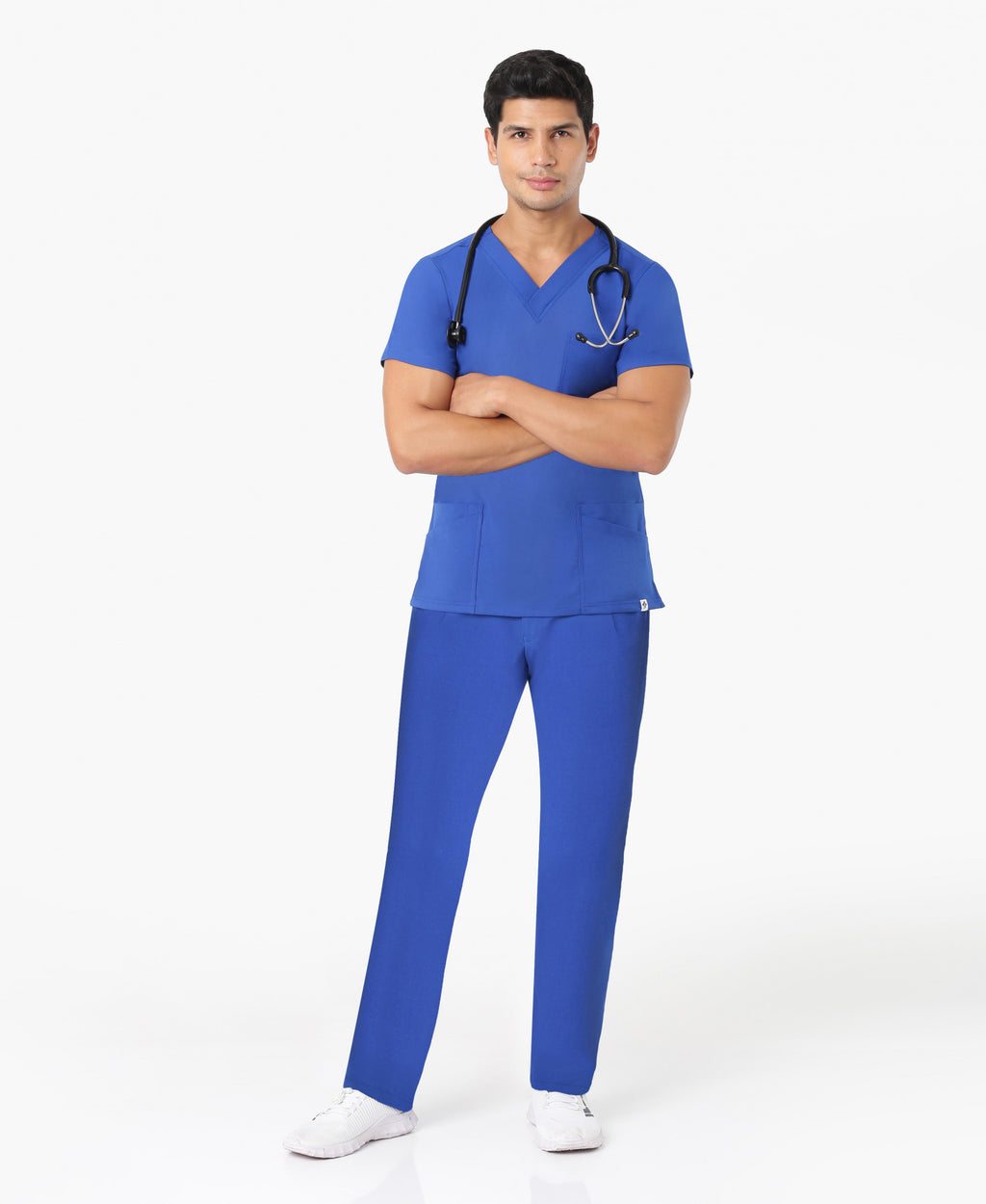 Nick Luxe Scrub Pant - Royal Blue