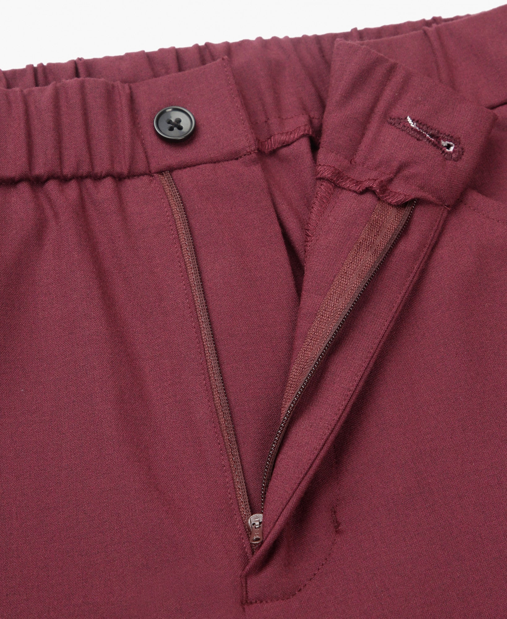 Mendi Luxe Scrub Pant - Burgundy