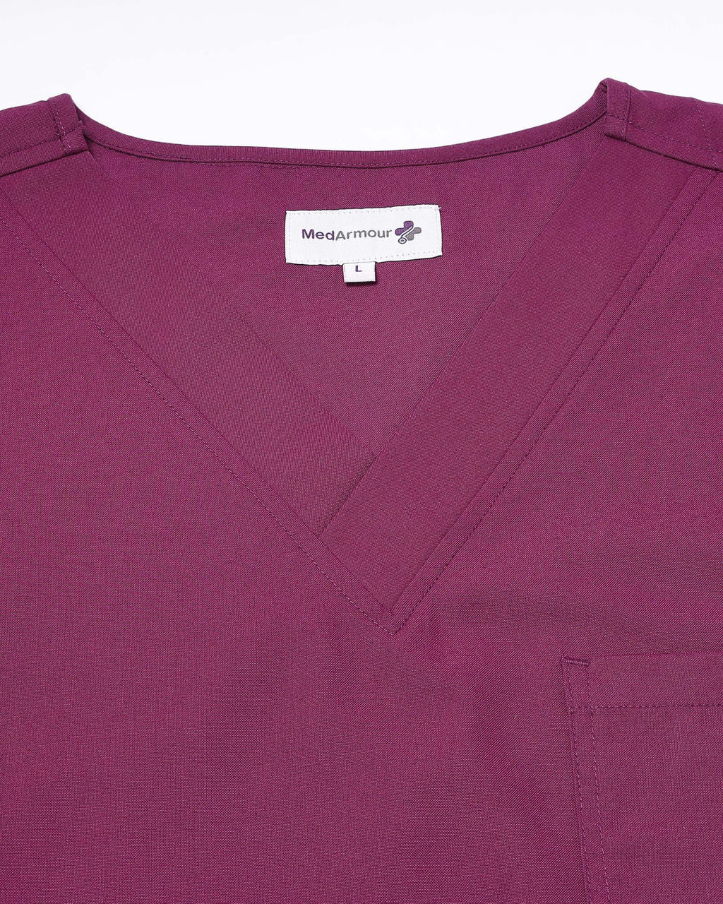 Bella Classic Scrub Top - Berry Bloom