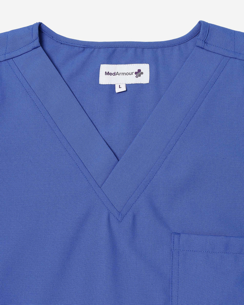 Benito Classic Scrub Top - royal blue