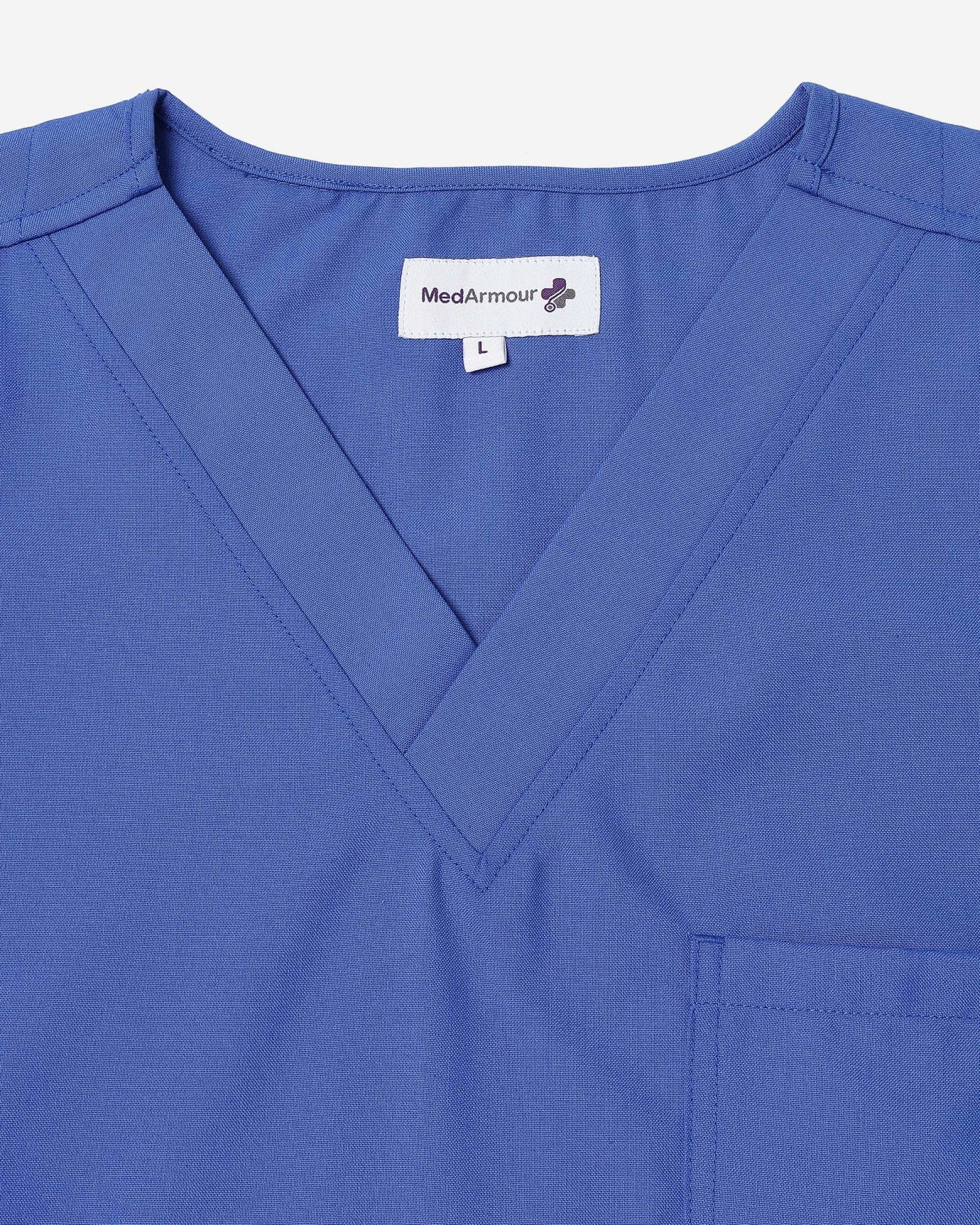 Bella Classic Scrub Top - royal blue