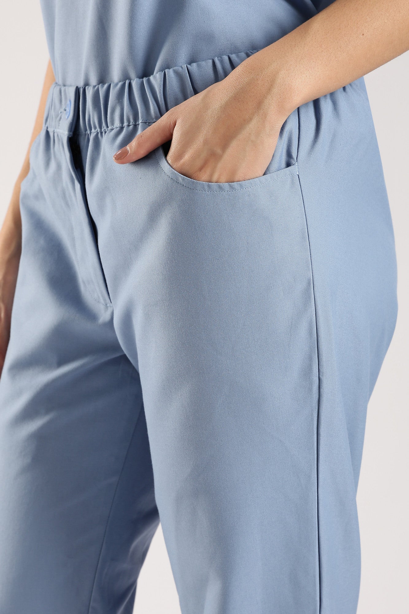 Bella Classic Scrub Pant - Sky Blue