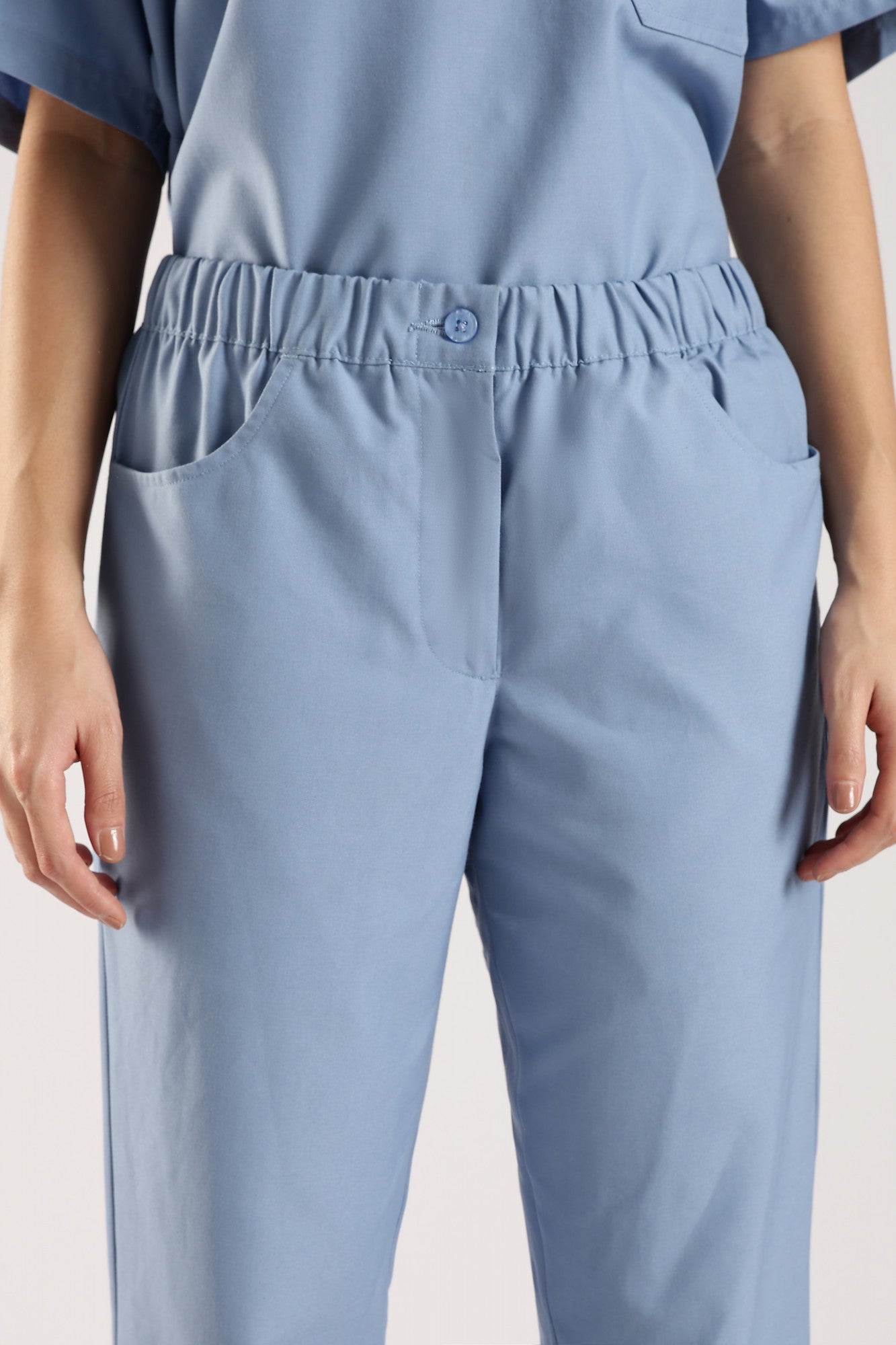 Bella Classic Scrub Pant - Sky Blue
