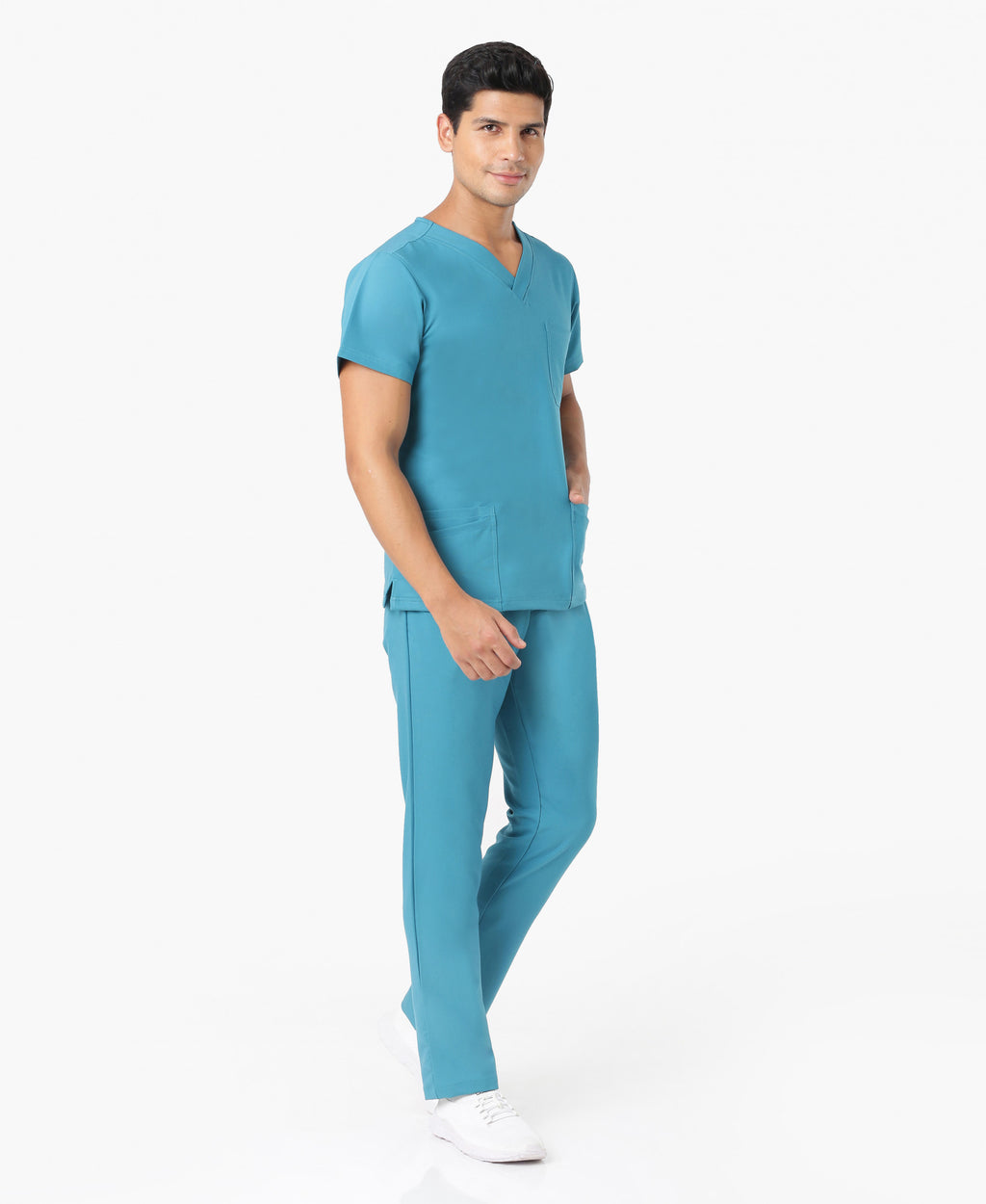 Simon Flex Scrub Pant - Aqua