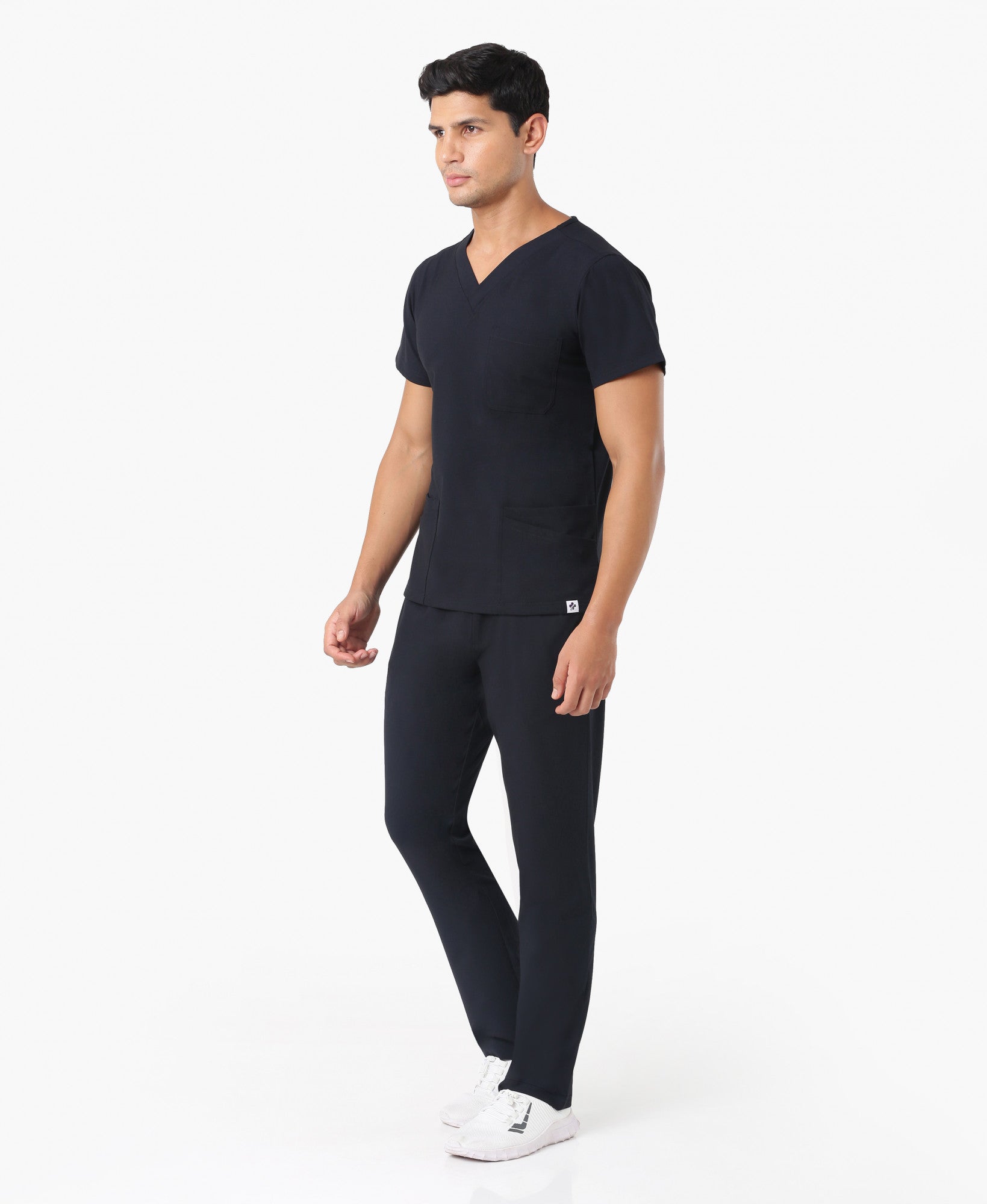 Simon Flex Scrub Pant - Graphite Blue