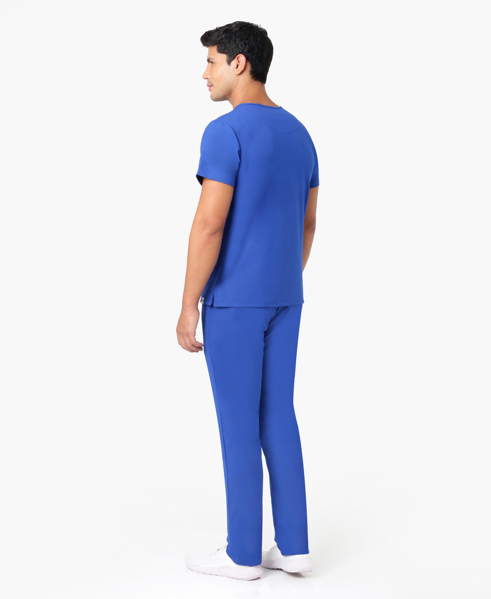 Simon Flex Scrub Top - Royal Blue