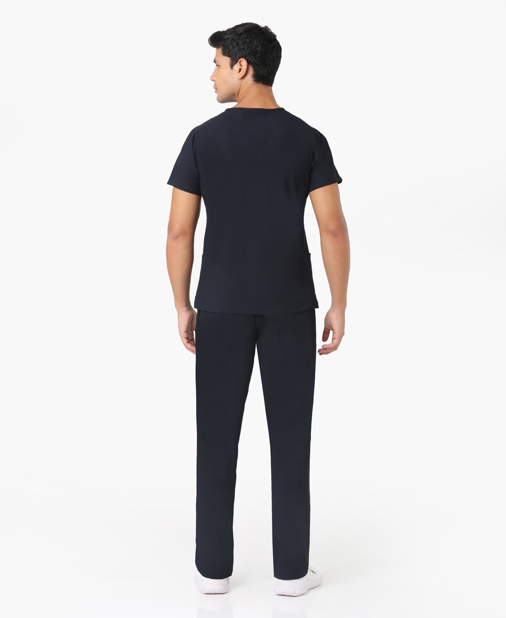 Simon Flex Scrub Set - Graphite Blue