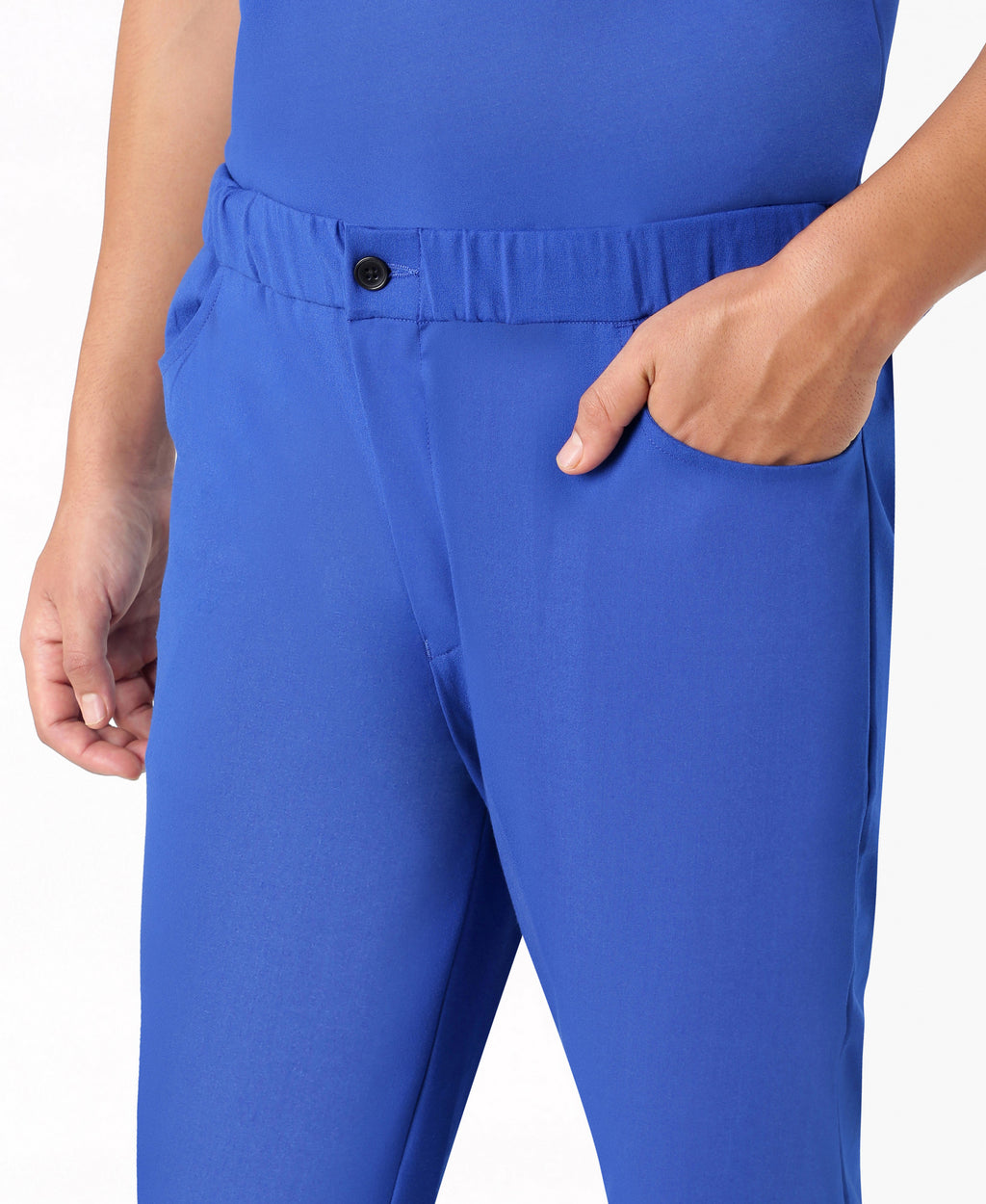 Simon Flex Scrub Set - Royal Blue