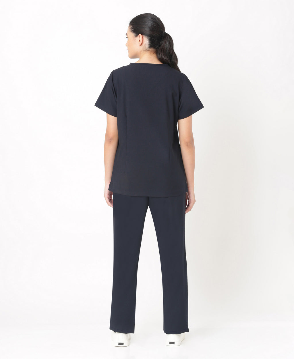 Gracy Flex Scrub Set - Graphite Blue