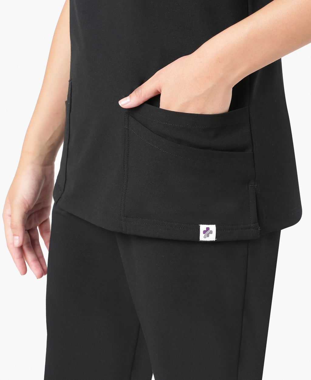 Mendi Luxe Scrub Set - Black