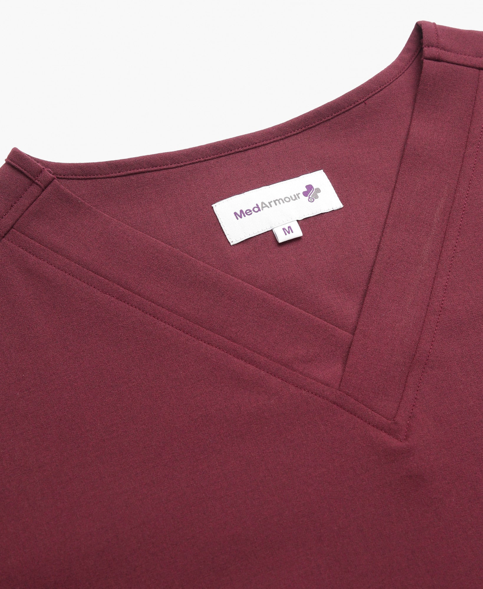 Nick Luxe Scrub Set - Burgundy