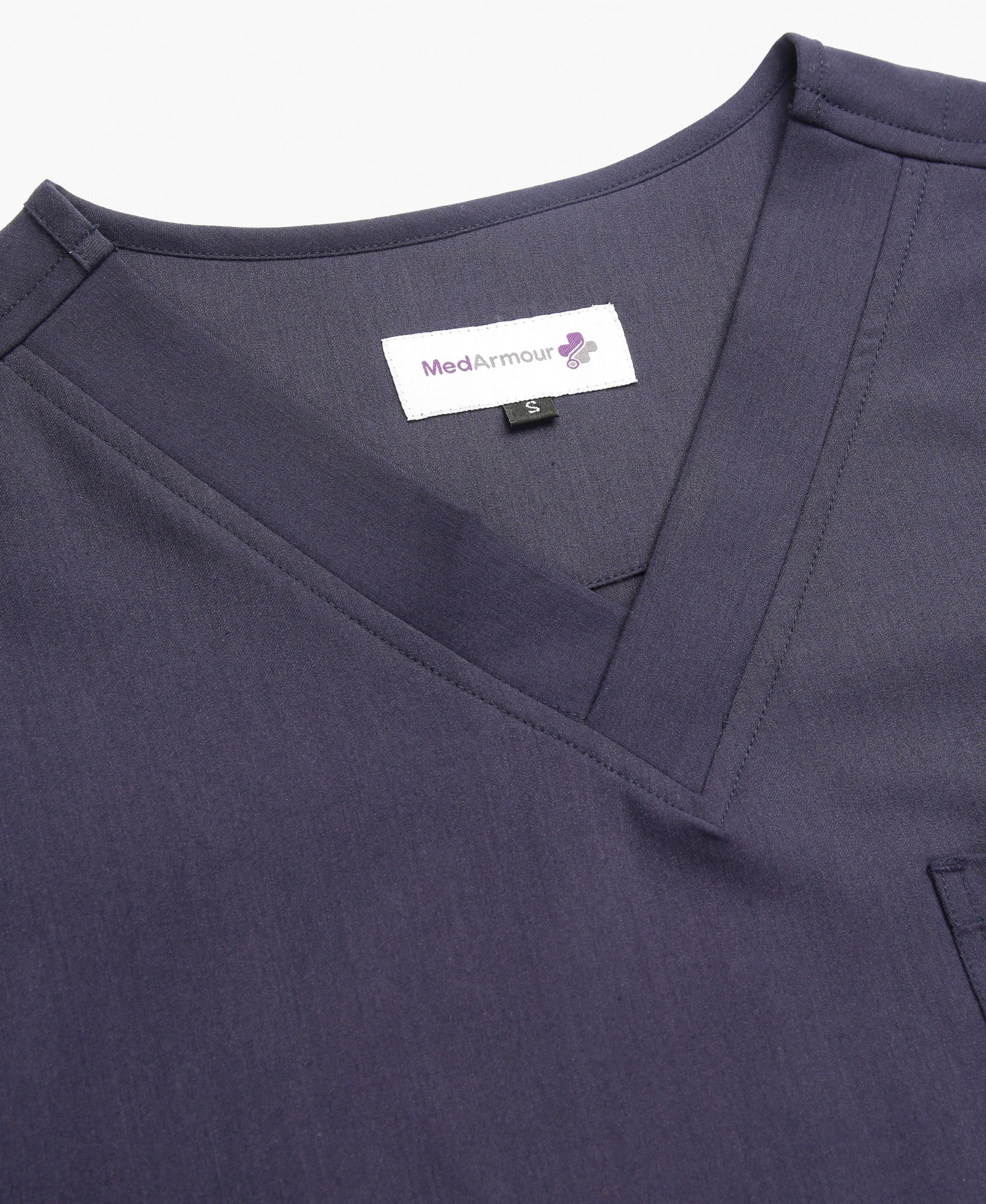 Nick Luxe Scrub Set - Navy