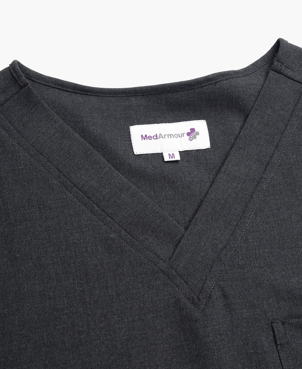 Mendi Luxe Scrub Set - Heather Grey