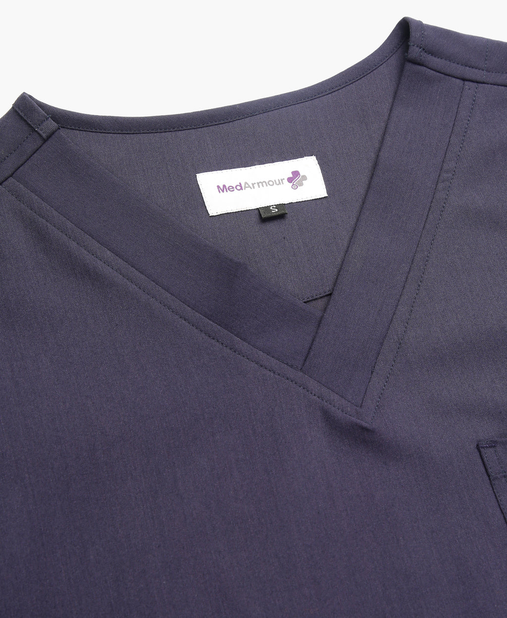 Nick Luxe Scrub Top - Navy