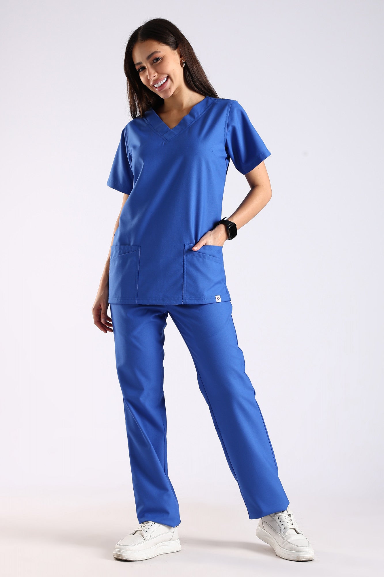 Bella Classic Scrub Set - royal blue