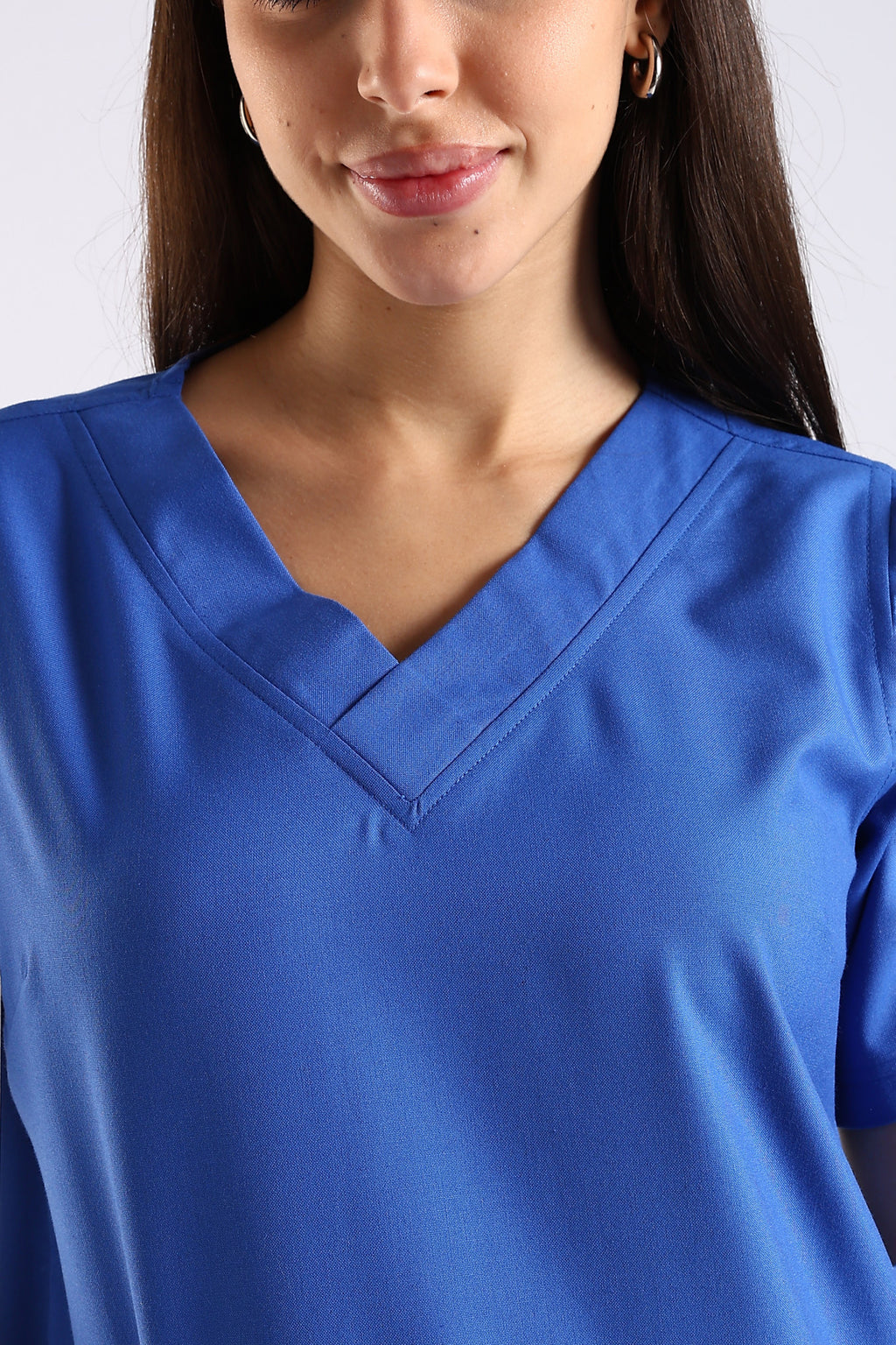 Bella Classic Scrub Top - royal blue
