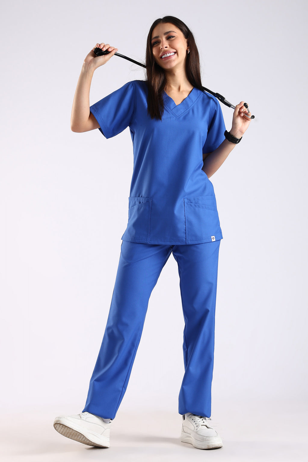 Bella Classic Scrub Set - royal blue