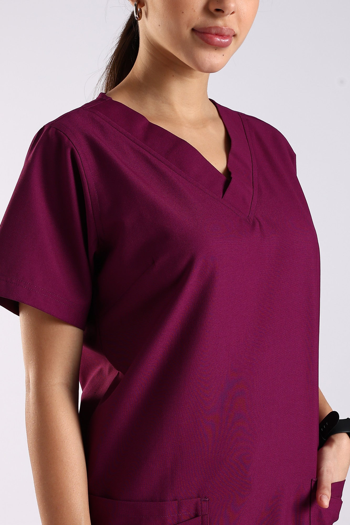 Bella Classic Scrub Set - Berry Bloom