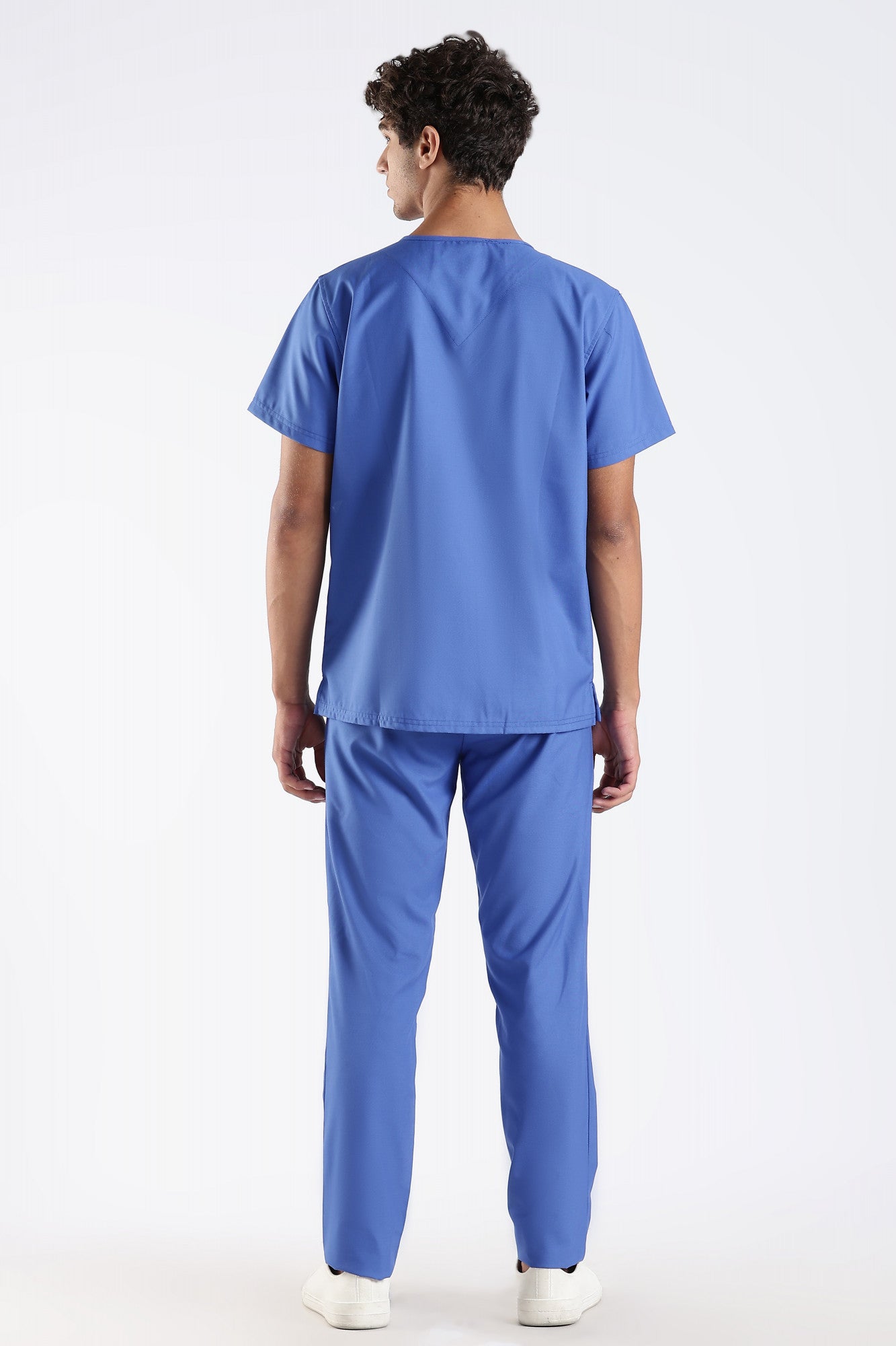 Benito Classic Scrub Top - royal blue