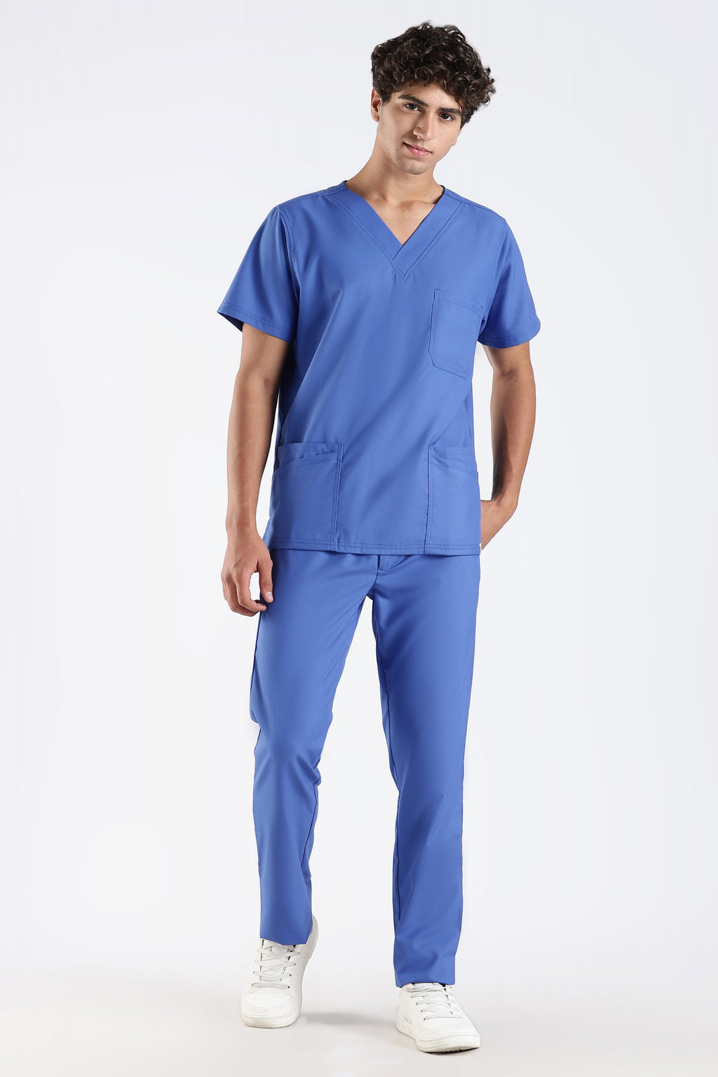 Benito Classic Scrub Set - royal blue