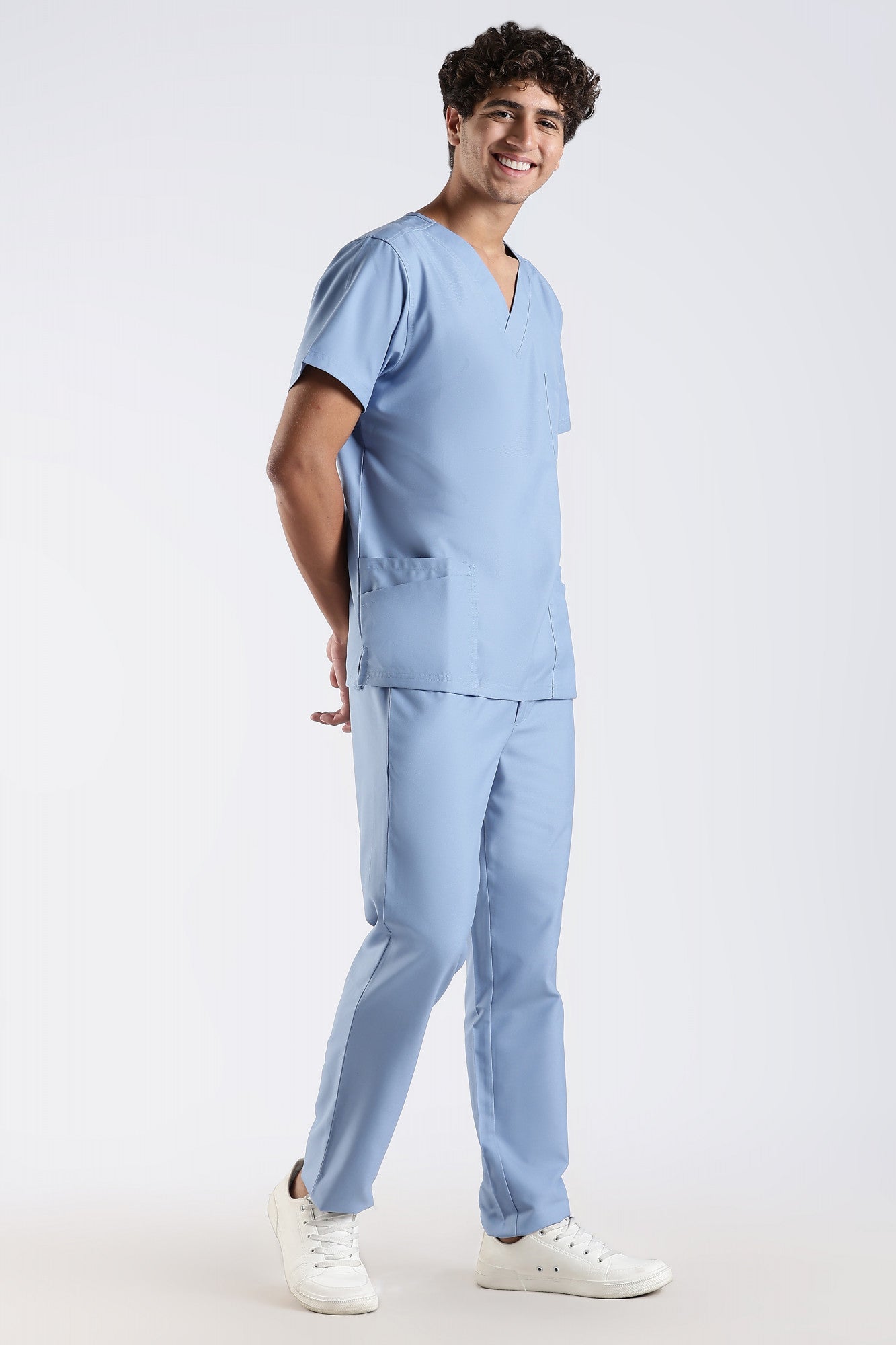 Benito Classic Scrub Set - Sky Blue