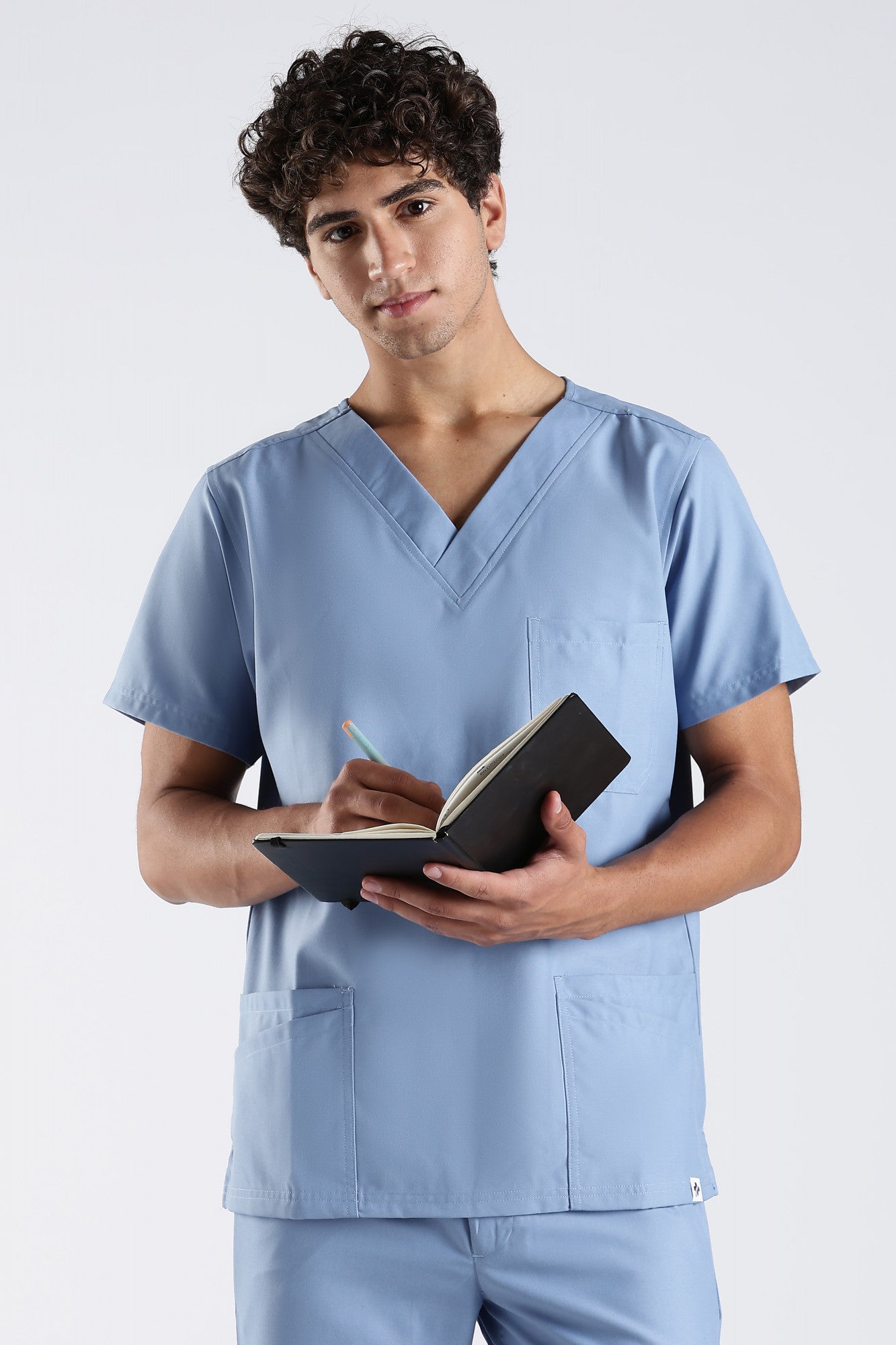 Benito Classic Scrub Set - Sky Blue