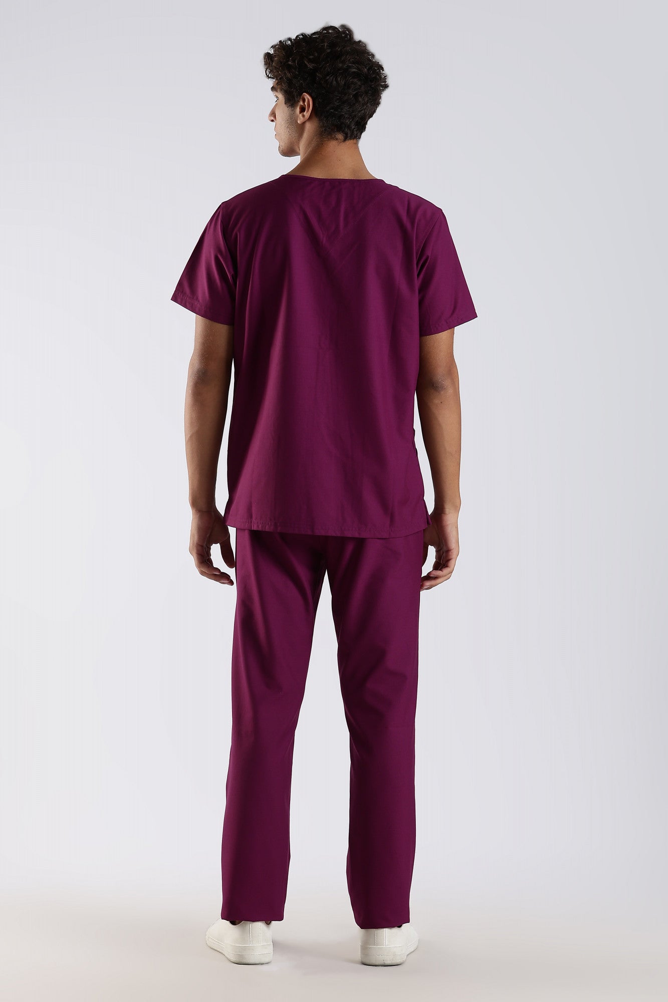 Benito Classic Scrub Set - Berry Bloom