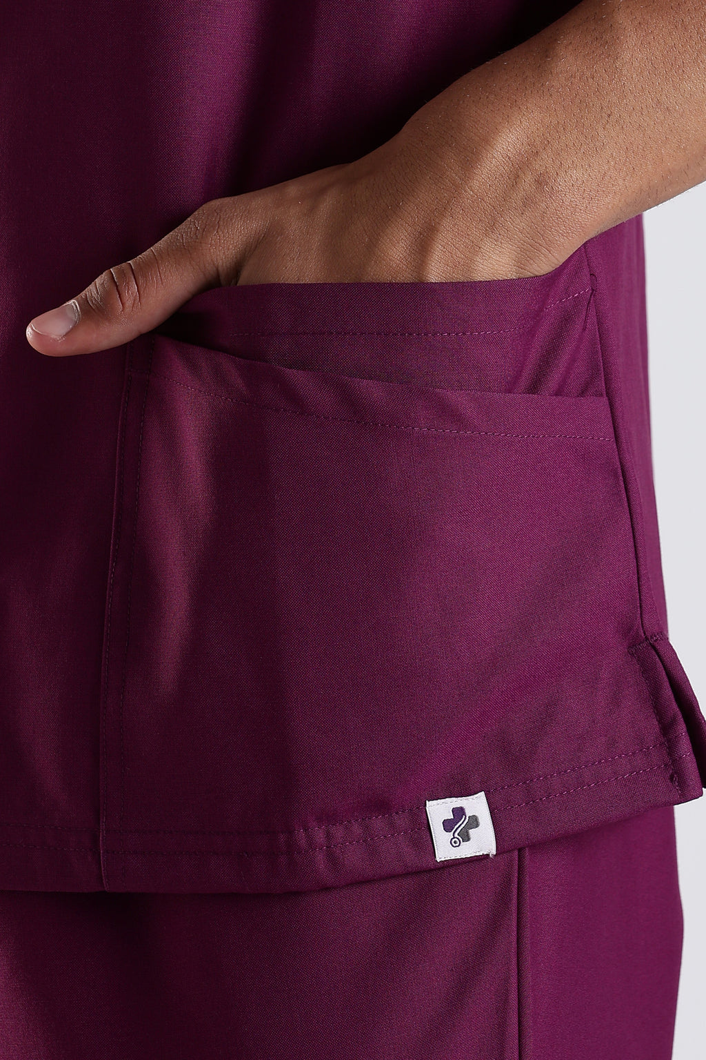 Benito Classic Scrub Set - Berry Bloom